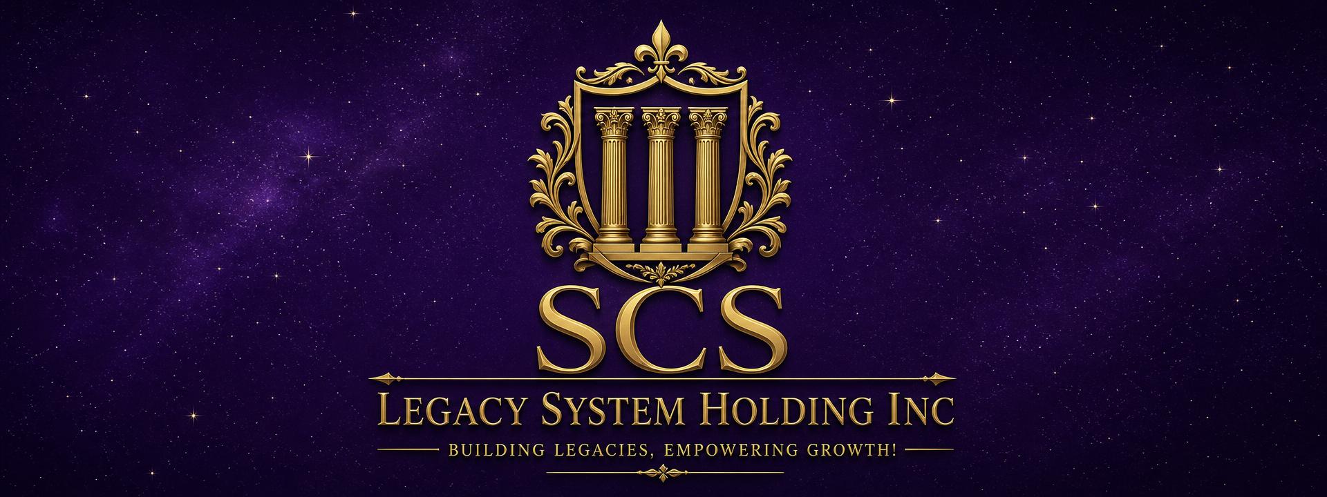SCS Legacy System Holding Inc. — Building Legacies, Empowering Growth!
